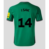 Camisa de Futebol Newcastle United Alexander Isak #14 Equipamento Secundário 2023-24 Manga Curta
